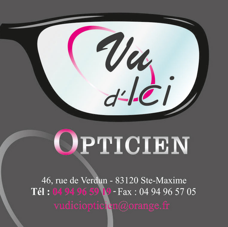 LOGO VU D'ICI OPTICIEN